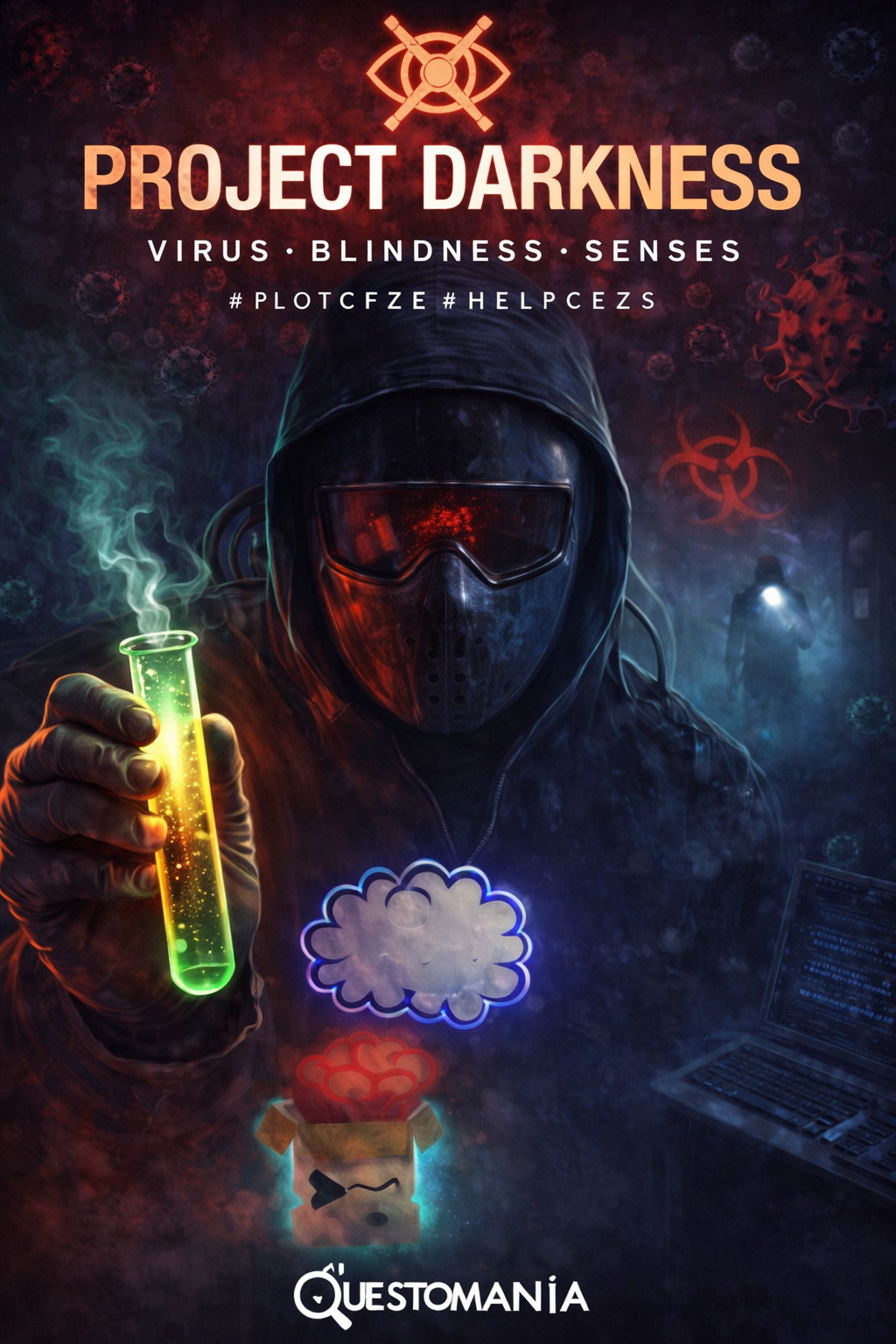 Project Darkness — escape room QuestoMania Chișinău